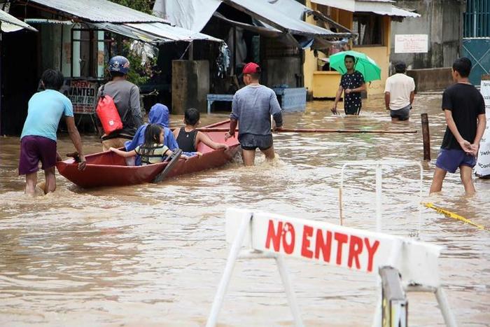 More than 22,000 people fled their homes ahead of the storm, which destroyed rice and corn crops and left some roads and bridges inaccessible, according to regional disaster officials