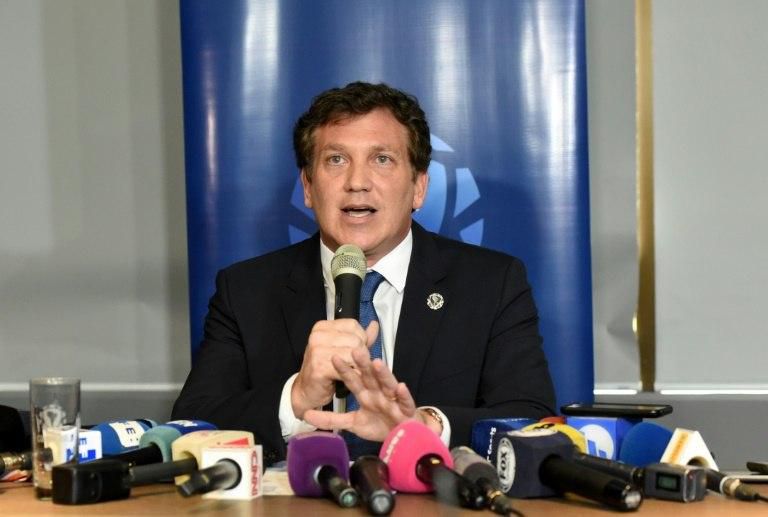 Conmebol president Alejandro Dominguez says the re-scheduled Copa Libertadores final second leg cannot be played in Argentina
