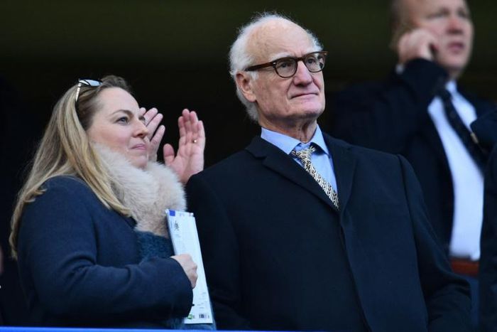 Chelsea chairman Bruce Buck (centre) has called on fans to help stamp out discrimination