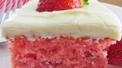 Strawberry cake
