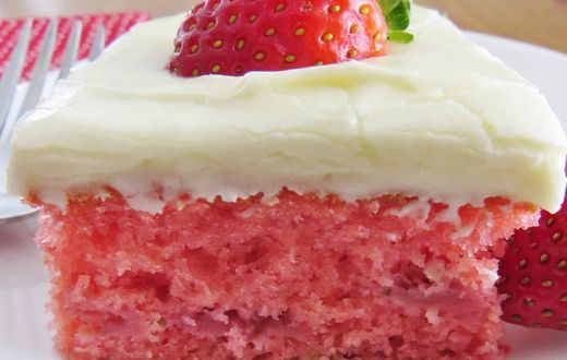 Strawberry cake