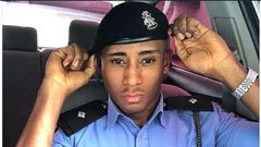 Nigeria’s 'hottest’ police officer, ladies are begging him to arrest them