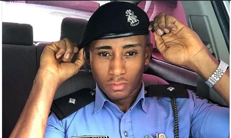 Nigeria’s 'hottest’ police officer, ladies are begging him to arrest them
