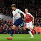 Dele Alli produced a fine finish for Tottenham's second goal in their win at Arsenal
