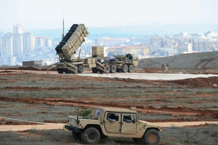 This US Patriot missile launcher was deployed at a Turkish military base in Gaziantep in early 2013 after Ankara asked for help against a possible missile attack from Syria