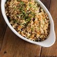 Baked brown rice