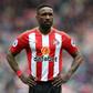 Sunderland's striker Jermain Defoe gestures during the English Premier League football match against Swansea City May 13, 2017