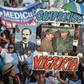 People display posters of (L to R) Cuban hero Jose Marti, Raul and Fidel Castro and current president Miguel Diaz-Canel during a May Day rally in 2018