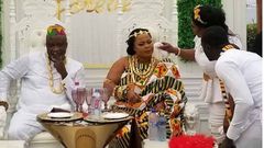 Gifty Anti and Hopeson Adoye tie the knot