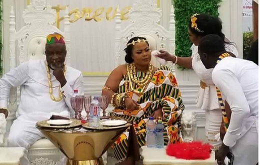 Gifty Anti and Hopeson Adoye tie the knot