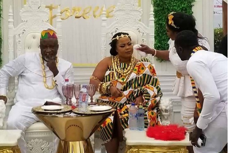 Gifty Anti and Hopeson Adoye tie the knot
