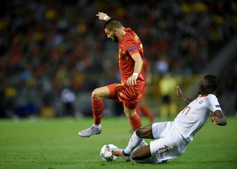 Kevin Mirallas (L) spent the second half of last season on loan at Olympiakos in Greece.