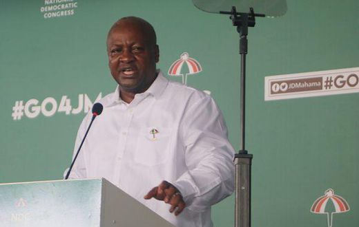 Former President John Mahama