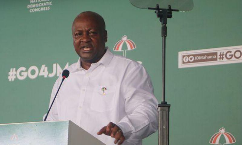 Former President John Mahama