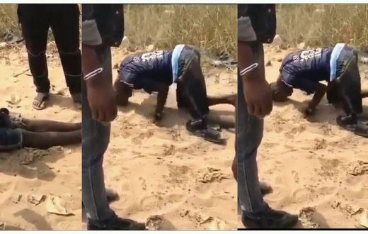 Man walks with his head minutes after abusing Tramadol on top of ‘Weed’