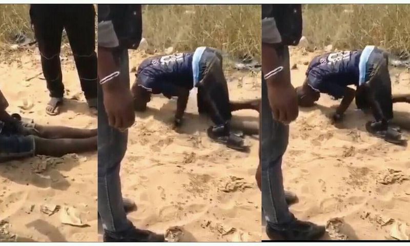 Man walks with his head minutes after abusing Tramadol on top of ‘Weed’