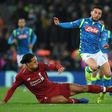 Liverpool defender Virgil van Dijk set his sights on Champions League glory after Tuesday's win over Napoli