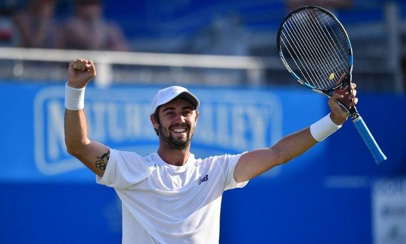 Jordan Thompson victory over Andy Murray at Queens makes him the first player to stop the Scot breaking serve in a match since Roger Federer in 2015