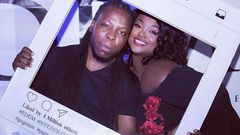 Edem with wife