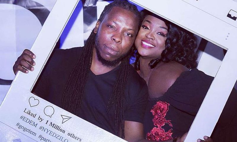 Edem with wife