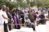 PHOTOS: Multimedia, KABA’s family visit late Asempa FM presenter’s tomb