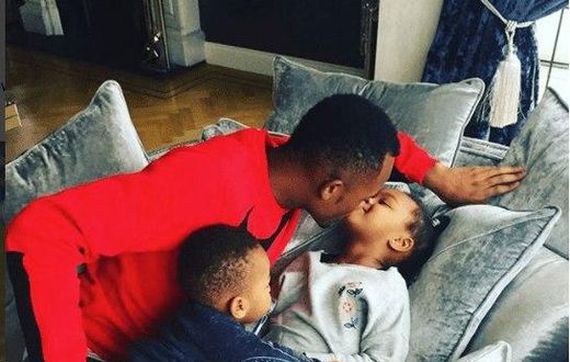 Jordan Ayew shares adorable moment with lovely kids
