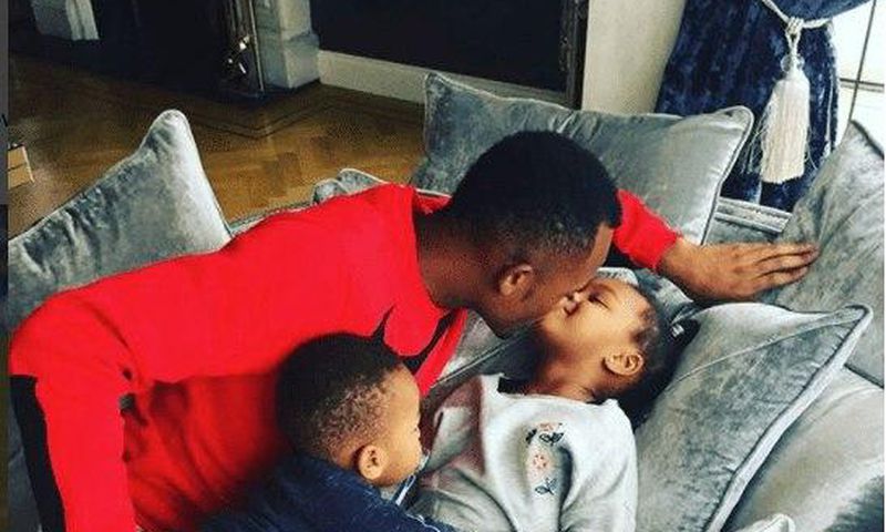 Jordan Ayew shares adorable moment with lovely kids
