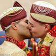 Happy couple, Jahed Choudhury and Sean Rogan