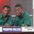 Sarfo-Ansah Wonder and Daniel Osei Badu representing Prempeh College