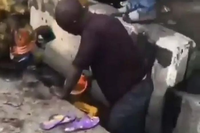 Vegetable oil from gutter