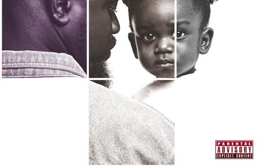 Sarkodie's "Highest" album cover featuring daughter, Titi