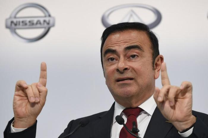 Former Nissan Motors Chairman and CEO Carlos Ghosn in a May 13, 2015 file photo