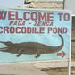 Paga crocodile pond