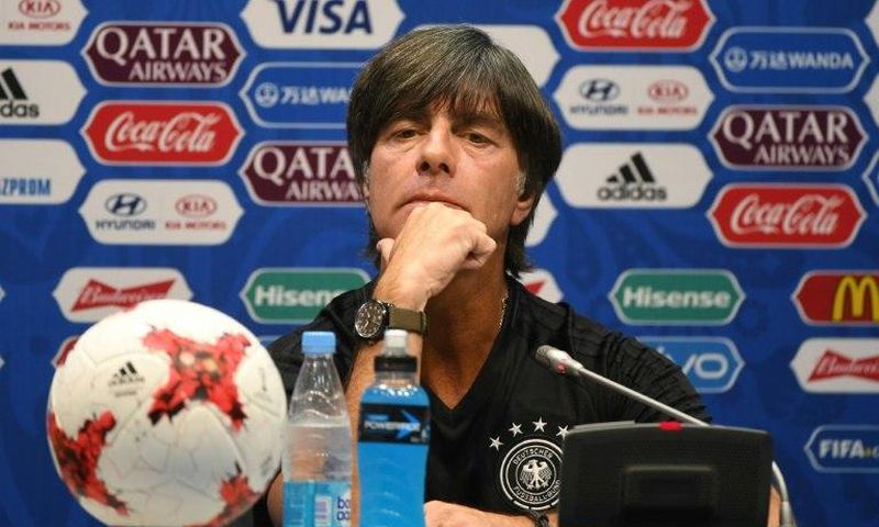 Germany's coach Joachim Loew but insists the Confed Cup gives him the perfect platform to test Germany's next crop of stars