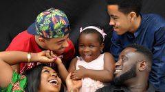 Afia Schwarzenegger's family