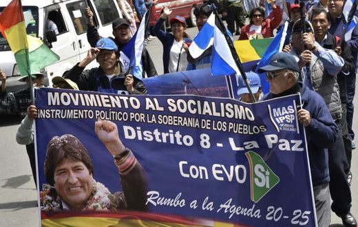 Despite opposition criticism of his attempts to circumvent the constitution, Bolivian President Evo Morales retains widespread public support