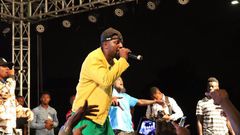Yaa Pono performing at YFM Area Codes Jam concert at the Kumasi City Mall