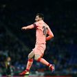Lionel Messi scored two free-kicks and set up another goal as Barcelona romped past local rivals Espanyol 4-0