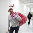 Former US President, Barack Obama pays surprise visit to hospital with Christmas gifts