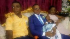 Teenagers flogged by Obinim return to church with new born baby for blessings