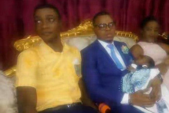 Teenagers flogged by Obinim return to church with new born baby for blessings