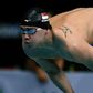 Singapore's Joseph Schooling competes in the 4x100m freestyle relay at the Southeast Asian Games in Kuala Lumpur, on August 22, 2017
