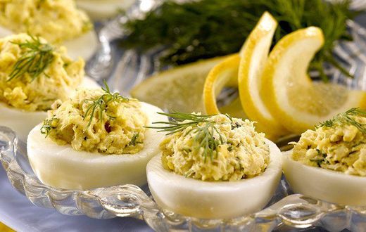 Stuffed eggs