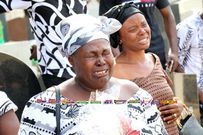 PHOTOS: Multimedia, KABA’s family visit late Asempa FM presenter’s tomb