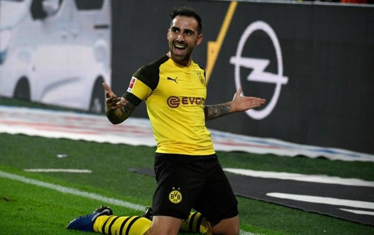 Spain forward Paco Alcacer, who scored Borussia Dortmund's winning goal in the 3-2 victory over Bayern Munich, has netted a phenomenal eight goals in just six league games since joining on loan from Barcelona.