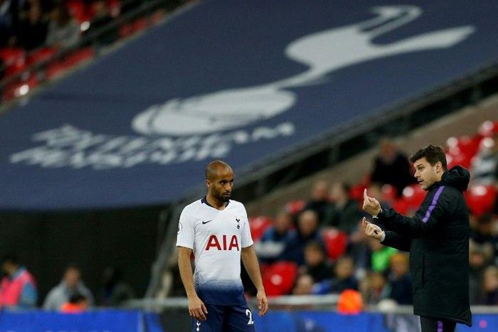 Tottenham are playing at Wembley while they wait for their new stadium to be completed