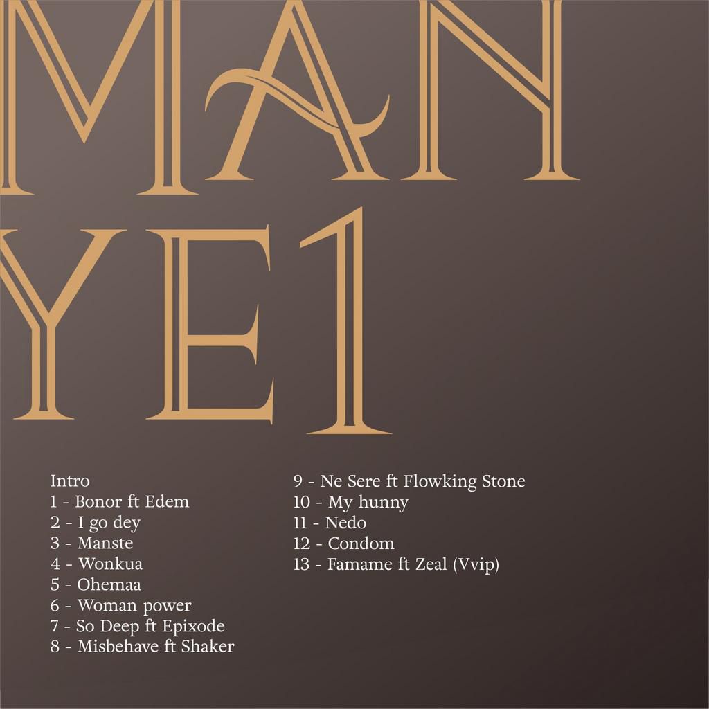 "Manye 1" album track listing
