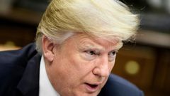 US President Donald Trump said the US has "defeated ISIS in Syria," calling the jihadist group his "only reason for being there during the Trump presidency"