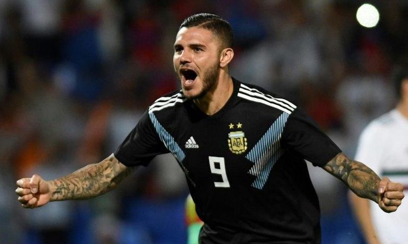 Mauro Icardi scored his first goal for Argentina last month