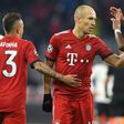 Bayern Munich will be without Dutch midfielder Arjen Robben against Ajax
